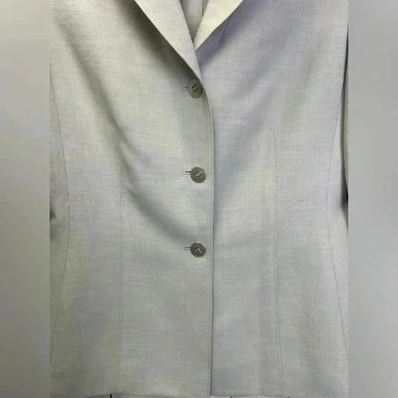 Evan Picone Light blue blazer size 6 work/career - Picture 2 of 10